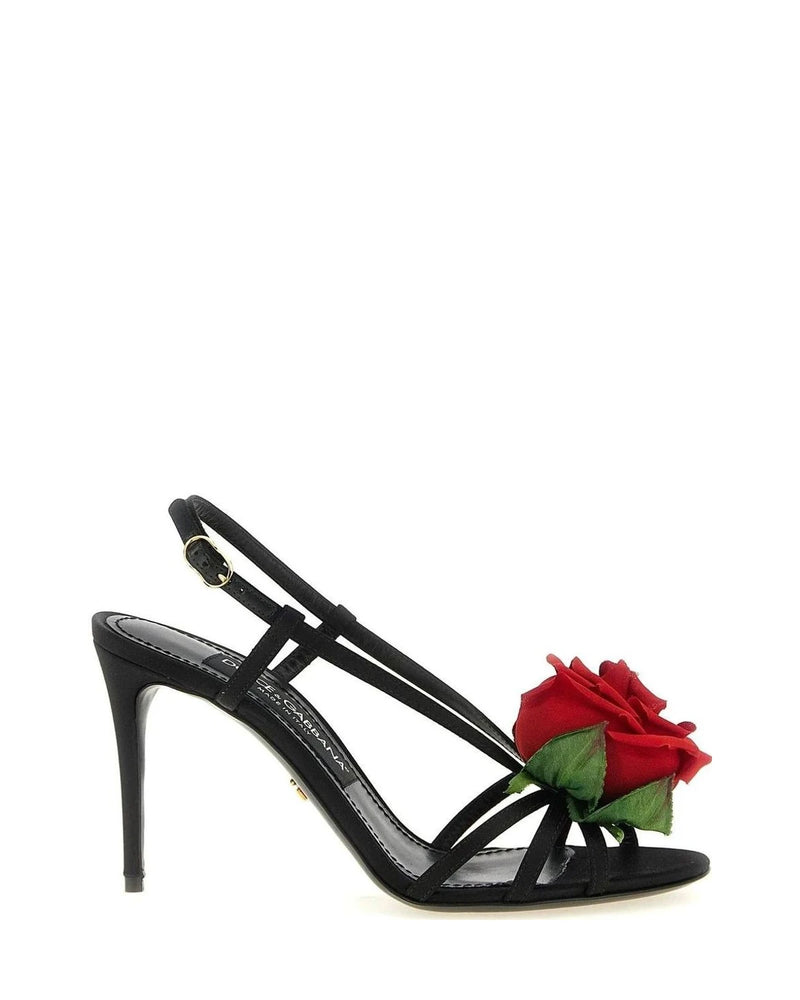 Dolce & Gabbana Sandals in black, Viscose