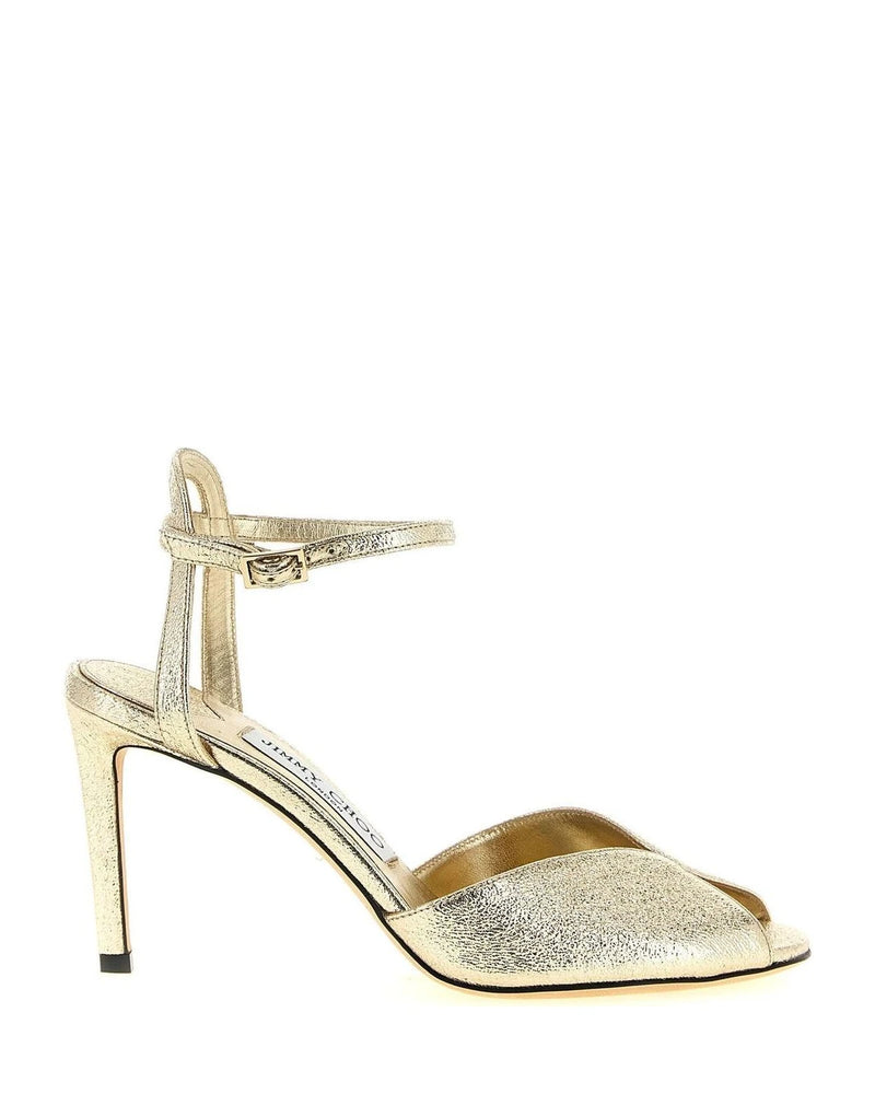 Jimmy Choo Sandals in gold, Goat Leather