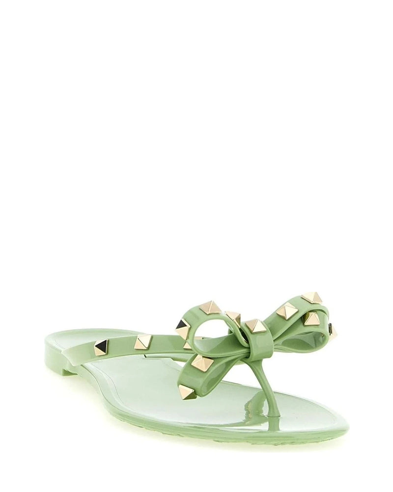 Valentino Garavani Slides in green — view 2