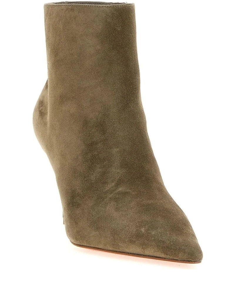 Christian Louboutin Ankle Boots in beige, Calfskin Leather — view 2