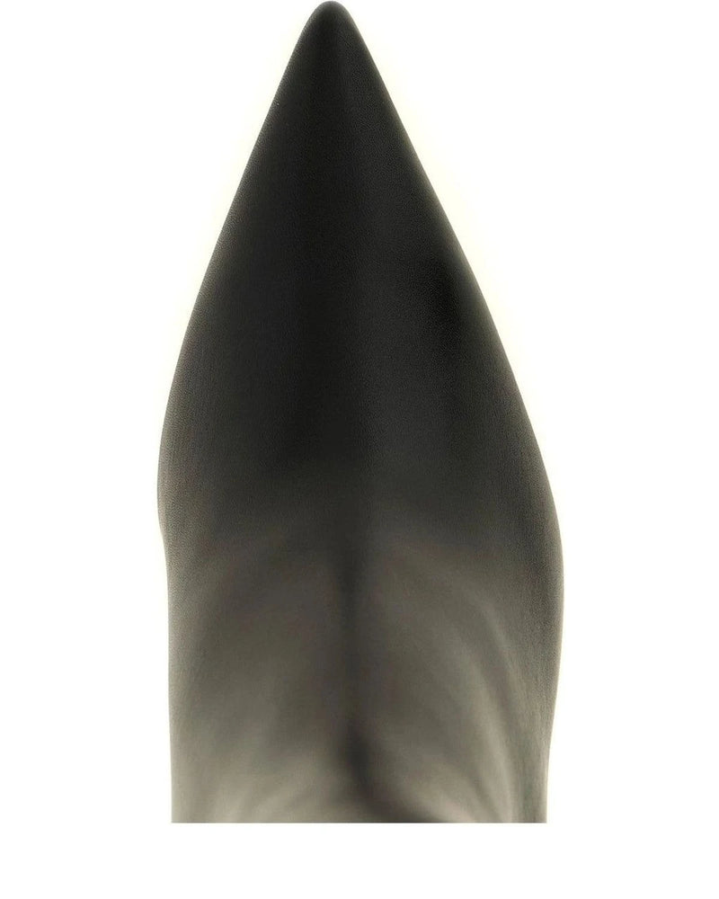 Christian Louboutin Knee High Boots in black, Calfskin Leather — view 4