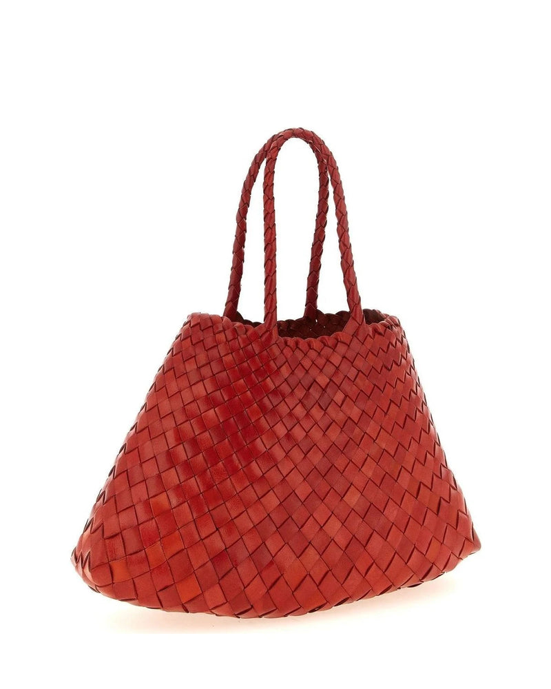 Dragon Diffusion Tote Bag in red, Calfskin Leather — view 2