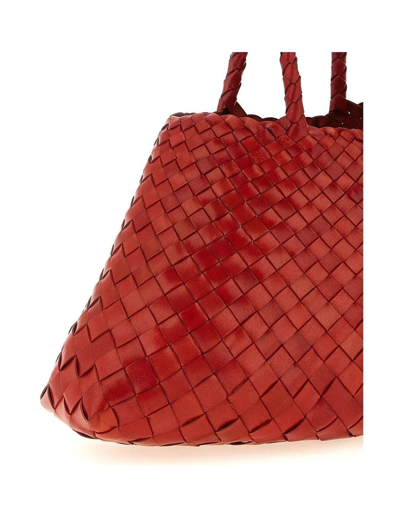 Dragon Diffusion Tote Bag in red, Calfskin Leather — view 3