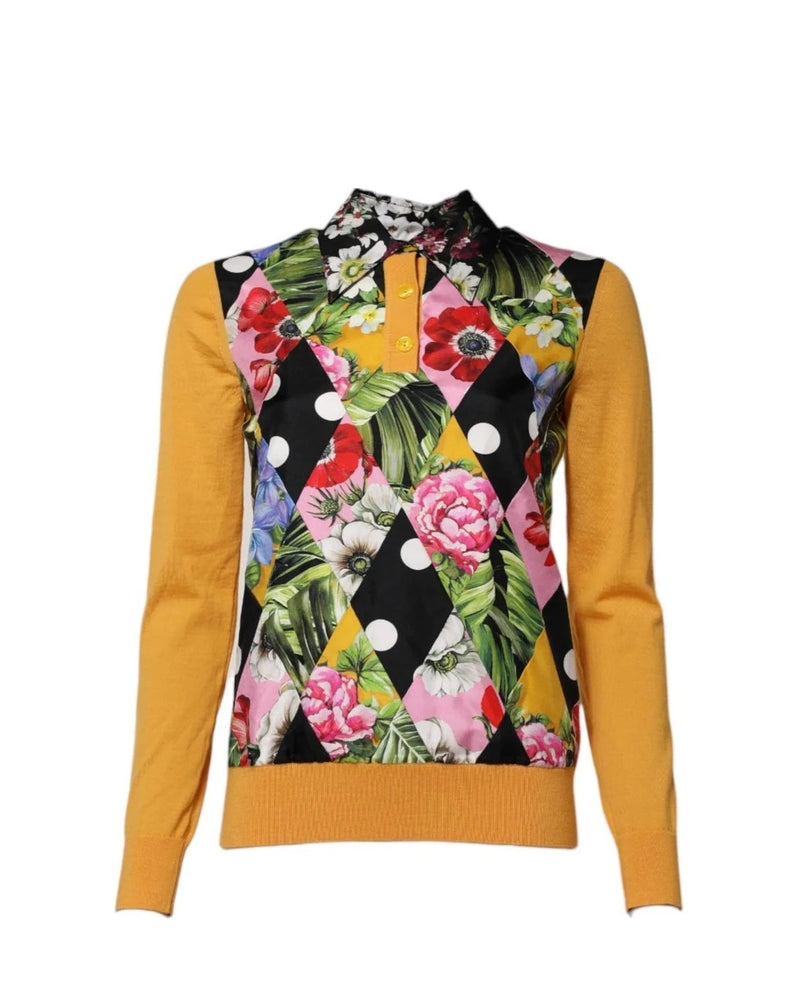 Dolce & Gabbana Polo in multicolor, Cashmere