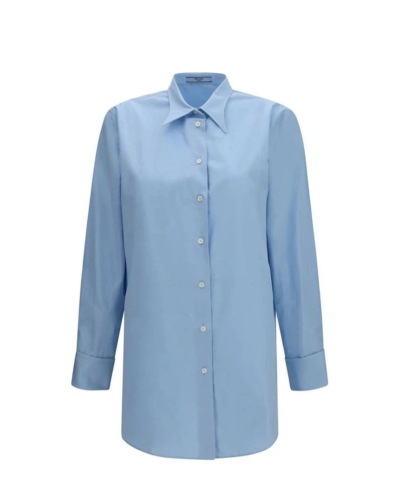 Prada Dress Shirt in blue, Cotton