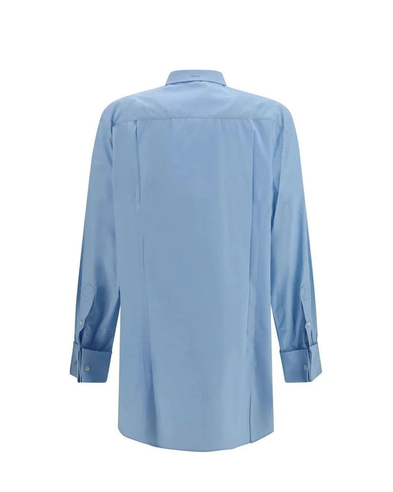 Prada Dress Shirt in blue, Cotton — view 2