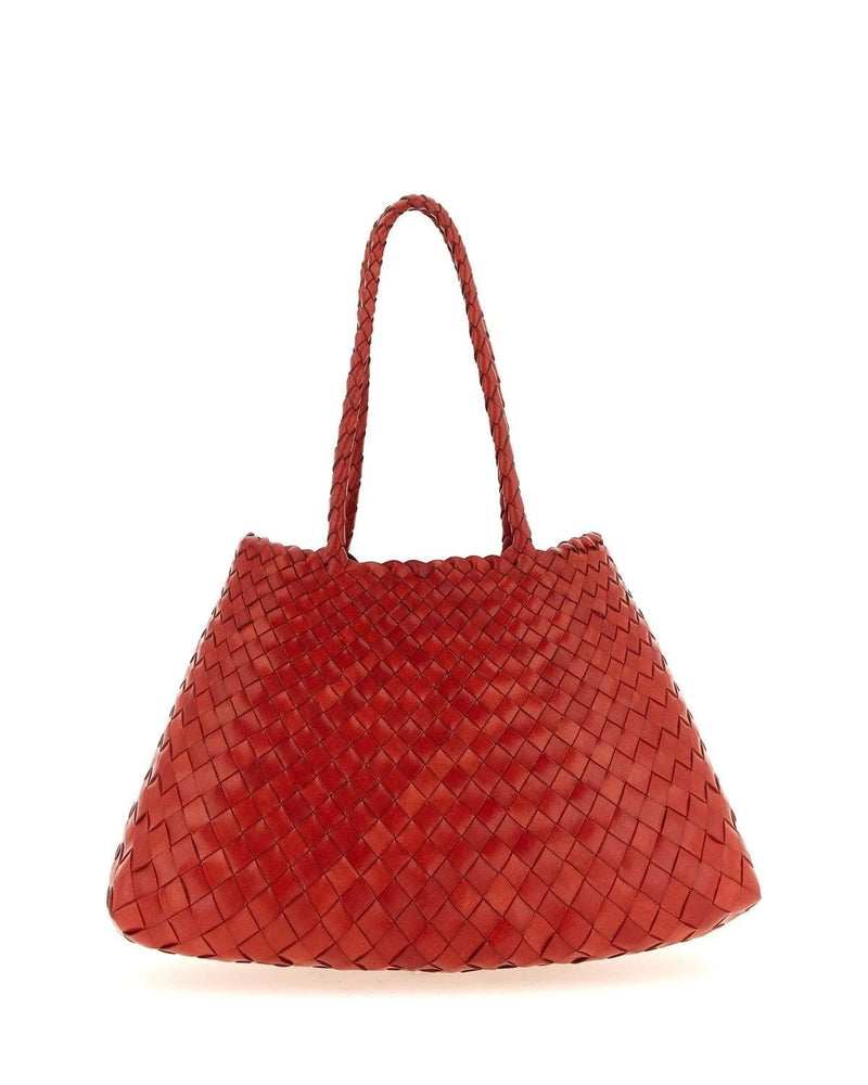 Dragon Diffusion Shoulder Bag in red, Calfskin Leather