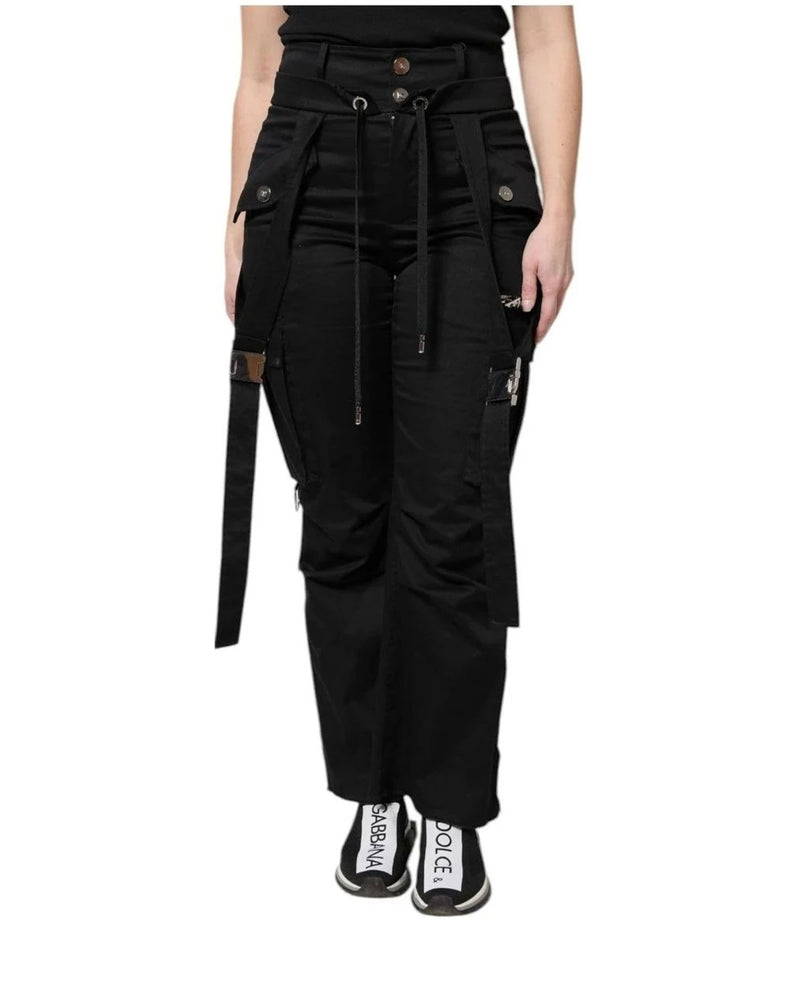 Dolce & Gabbana Cargo Pant in black, Cotton — view 2