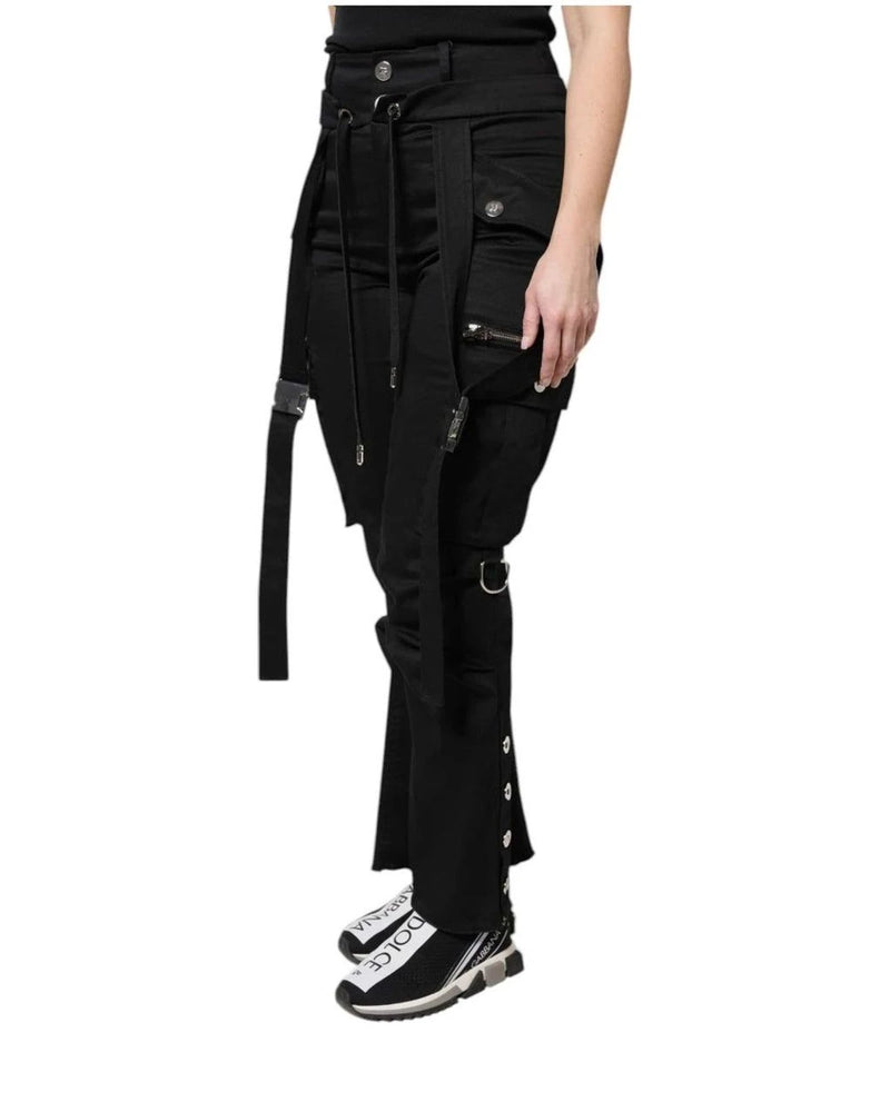 Dolce & Gabbana Cargo Pant in black, Cotton — view 3