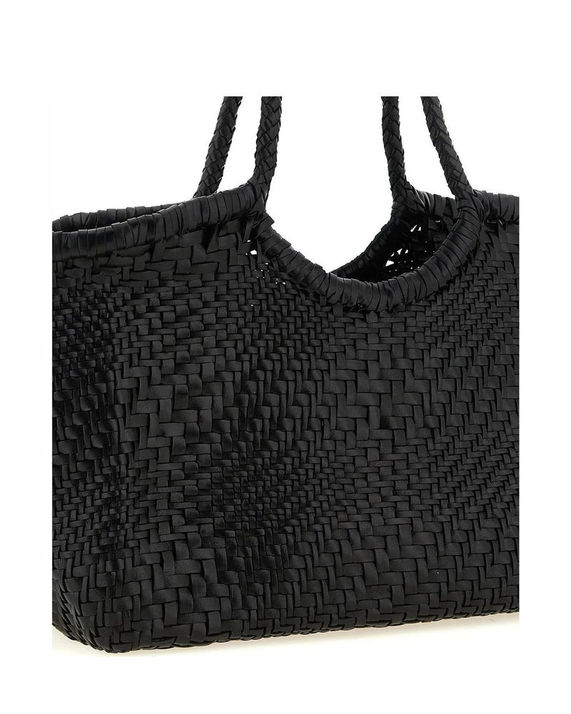 Dragon Diffusion Tote Bag in black, Calfskin Leather — view 3