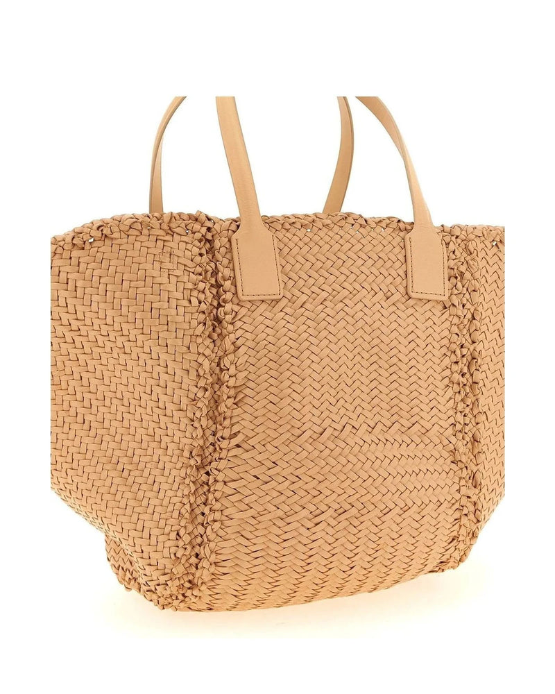 Dragon Diffusion Tote Bag in beige, Calf Leather — view 3