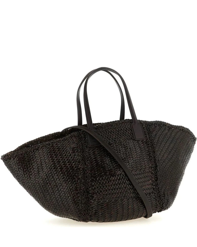 Dragon Diffusion Tote Bag in brown, Calfskin Leather — view 2
