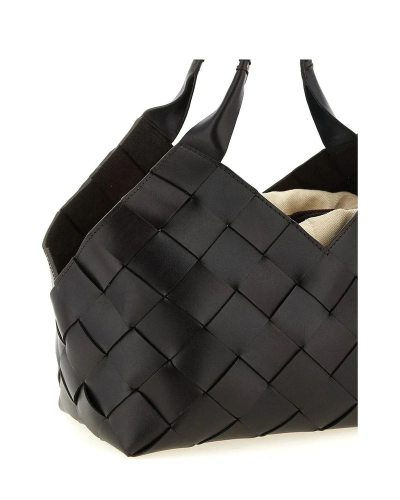 Dragon Diffusion Tote Bag in brown, Calfskin Leather — view 3