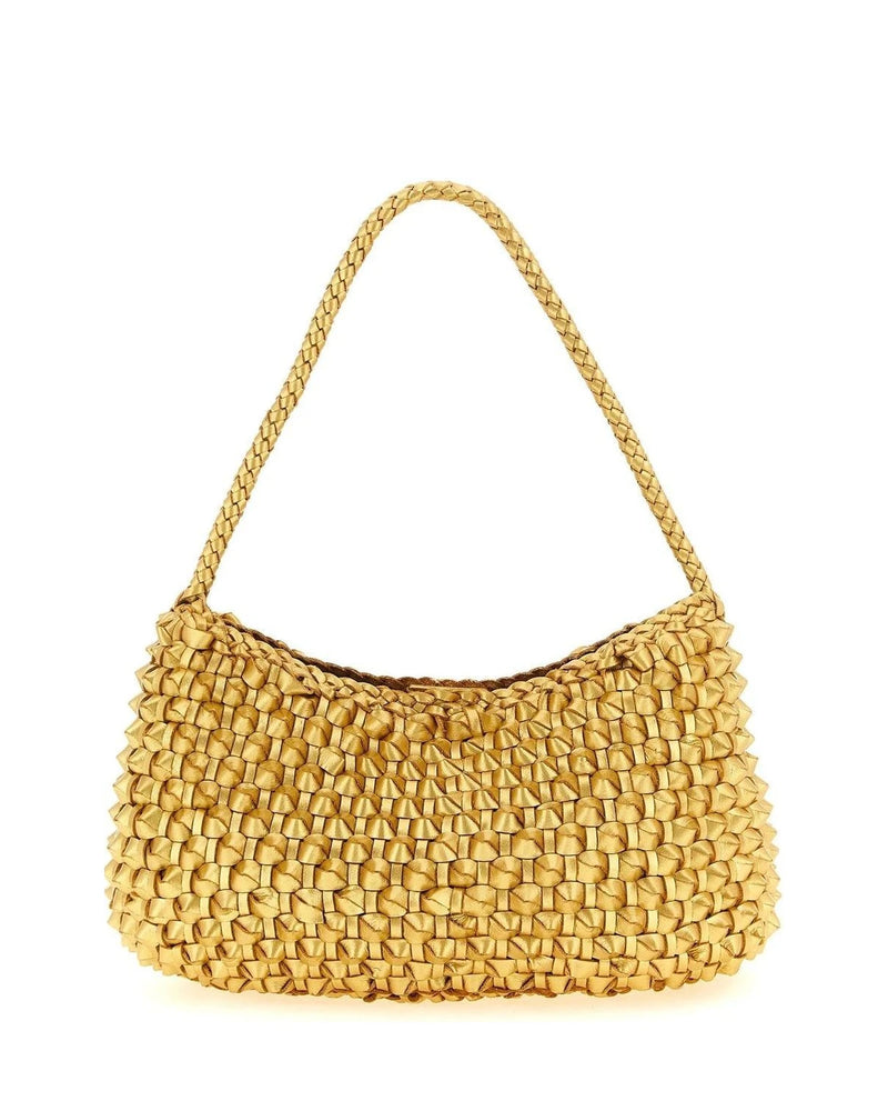 Dragon Diffusion Shoulder Bag in gold, Cow Leather