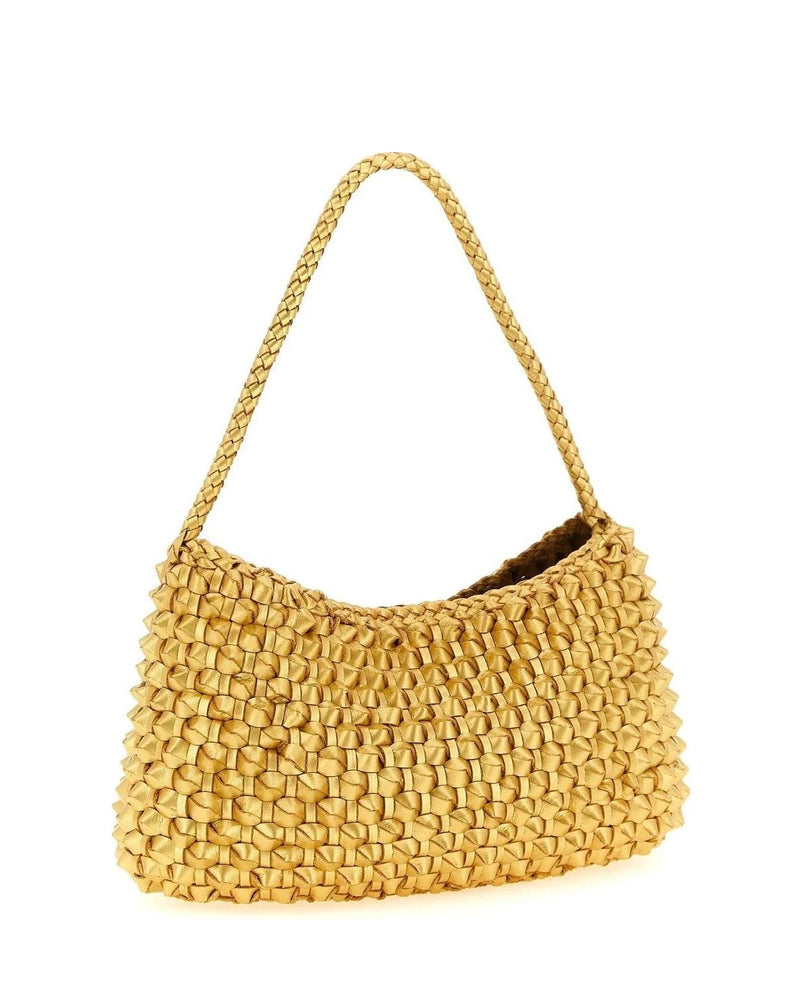 Dragon Diffusion Shoulder Bag in gold, Cow Leather — view 2