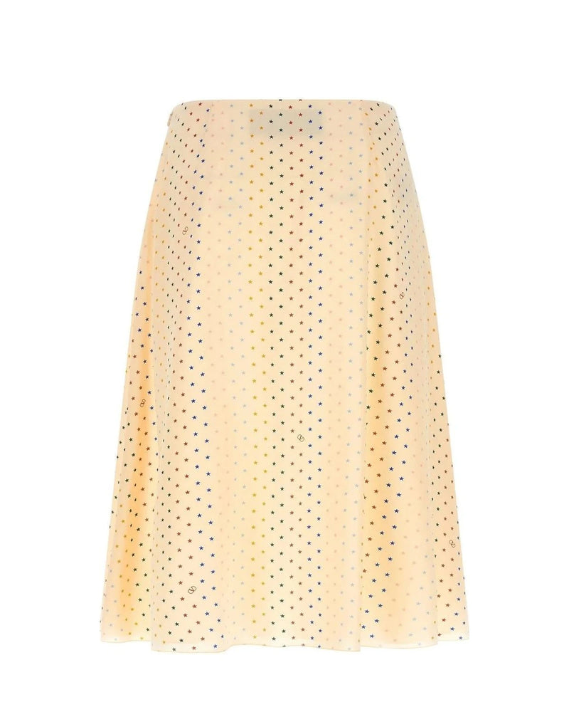 Valentino Garavani Skirt in pink, Silk — view 2