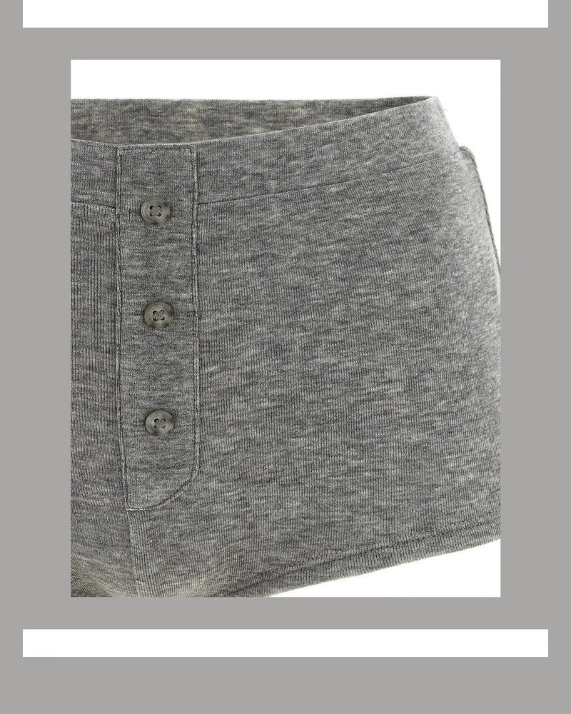 Entire Studios Short in gray — view 3