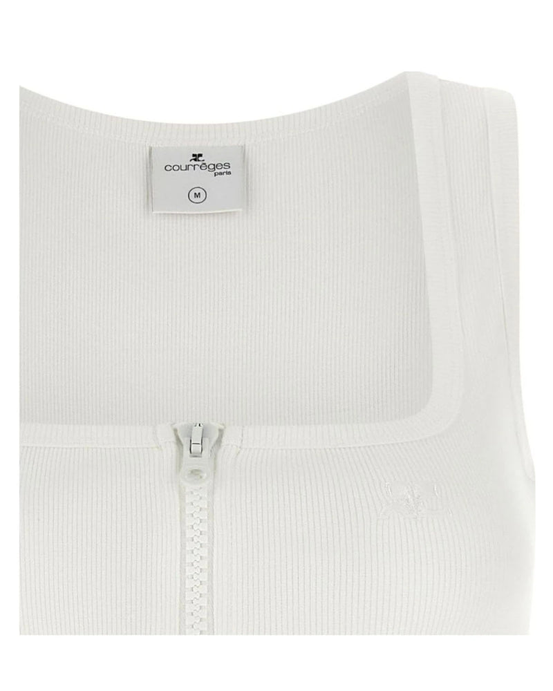 Courrèges White T-Shirt