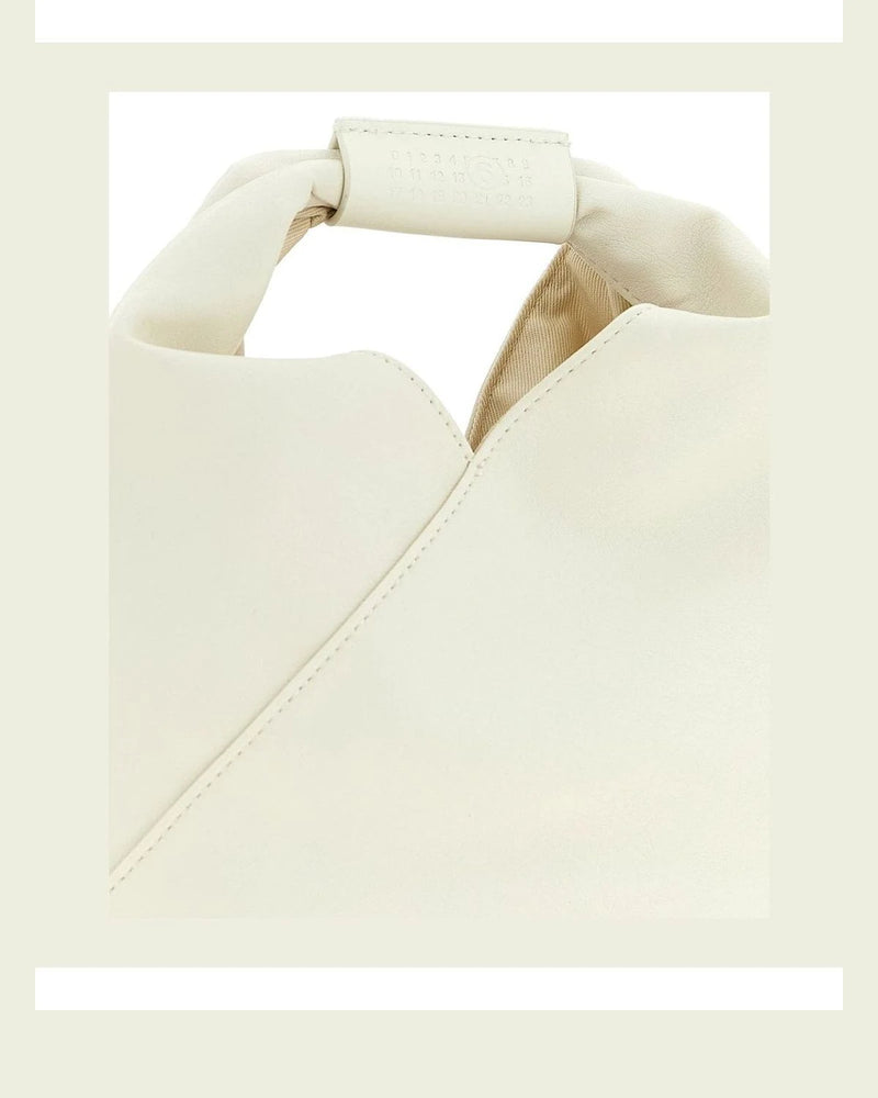 MM6 Maison Margiela Cross Body Bag in white, Polyurethane — view 3