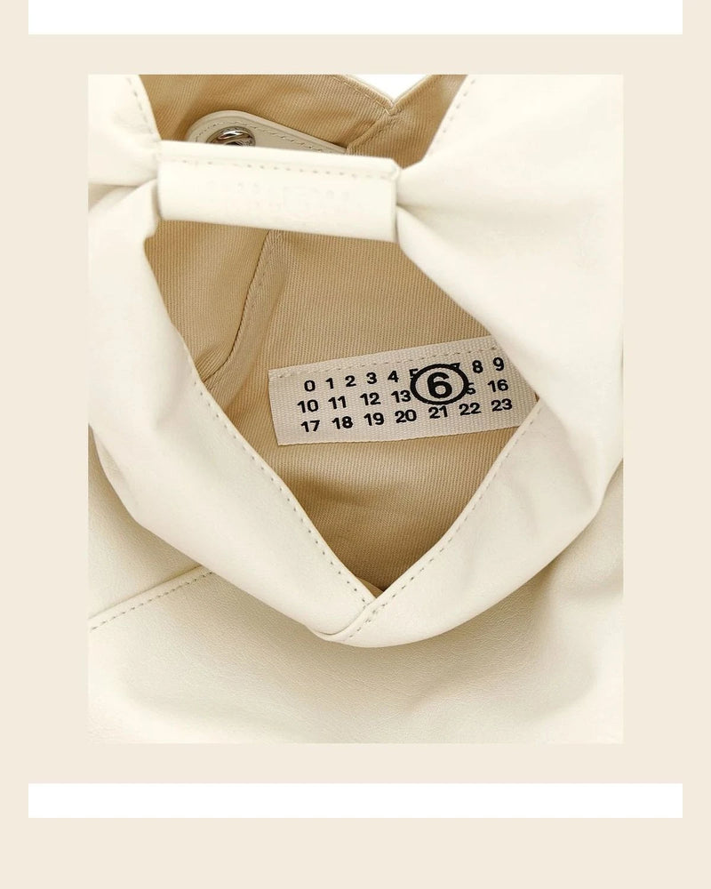 MM6 Maison Margiela Cross Body Bag in white, Polyurethane — view 4