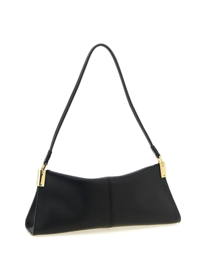 Balmain Shoulder Bag in black, Calfskin Leather — view 2
