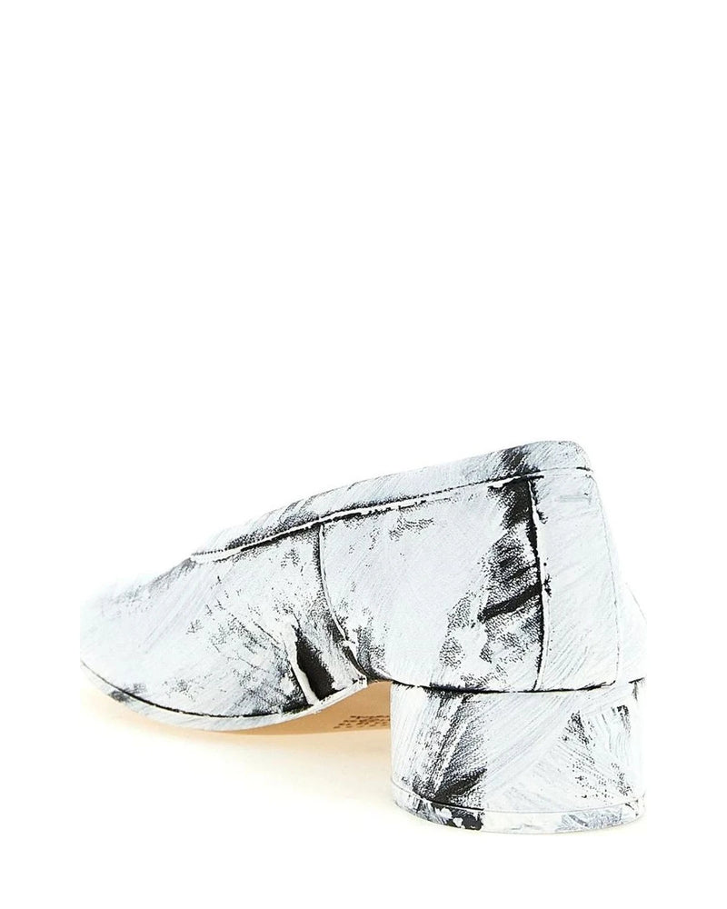 Maison Margiela Pumps in white, Sheep Leather — view 3