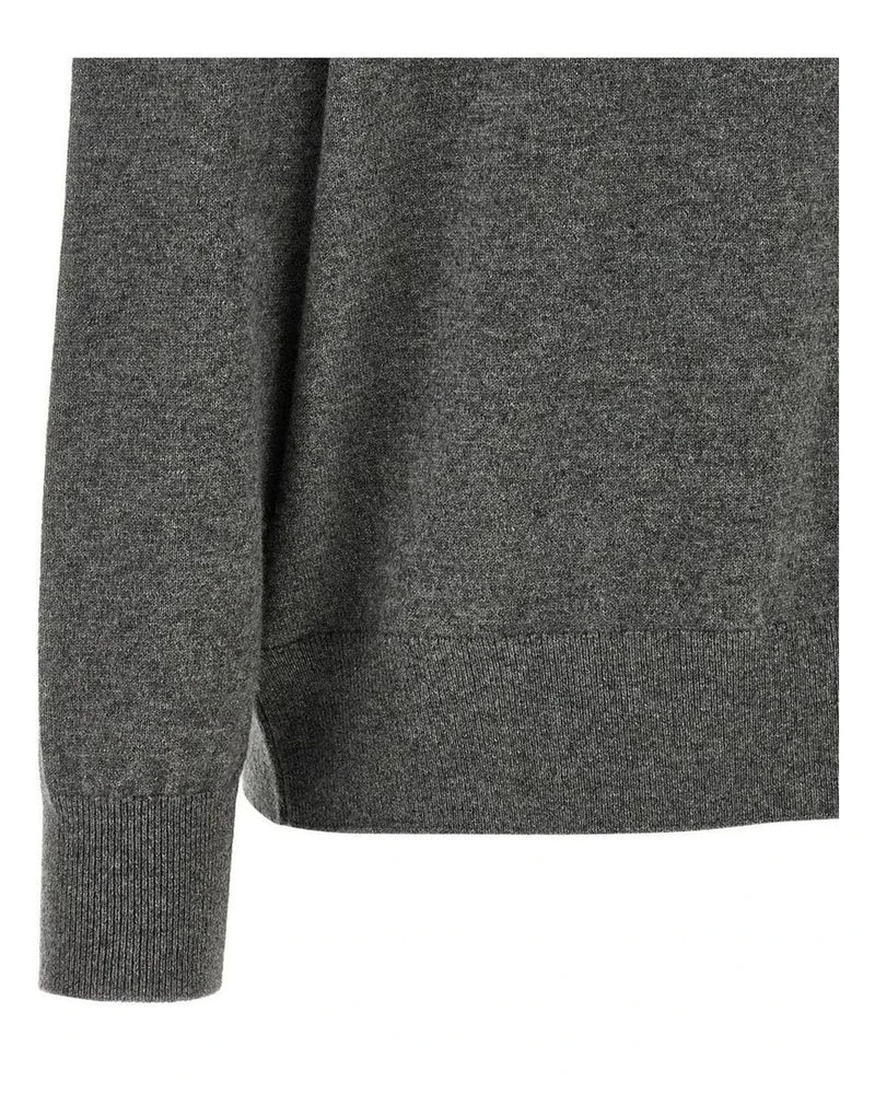 Dries Van Noten Sweater in gray, Cashmere — view 4