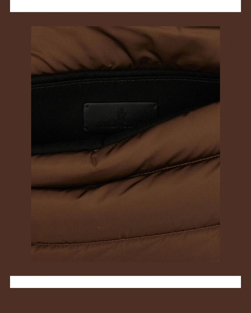 Moncler Shoulder Bag in brown, Polyamide — view 4