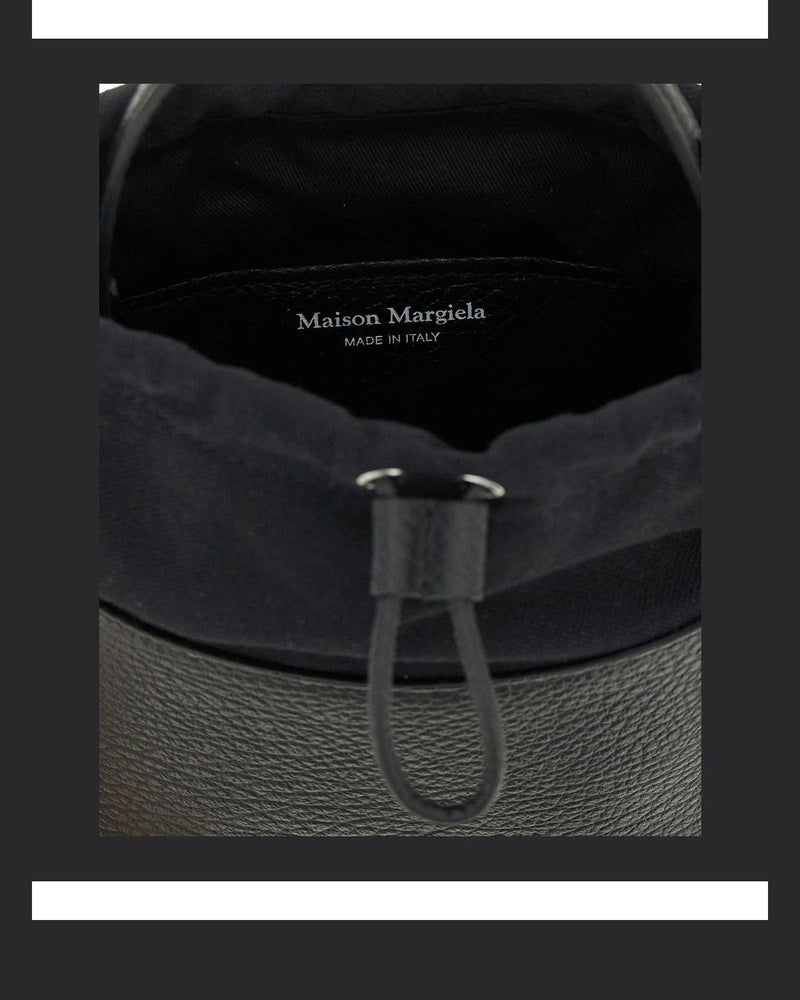 Maison Margiela Cross Body Bag in black, Calf Leather — view 4