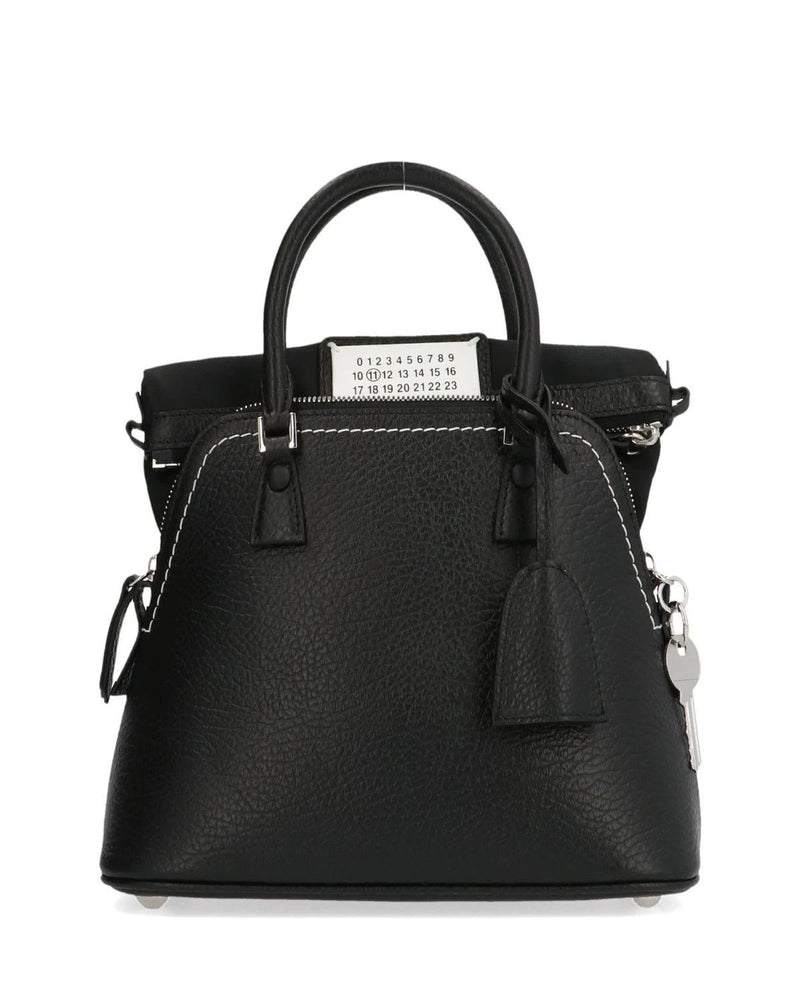 Maison Margiela Satchel Bag in black, Calfskin Leather