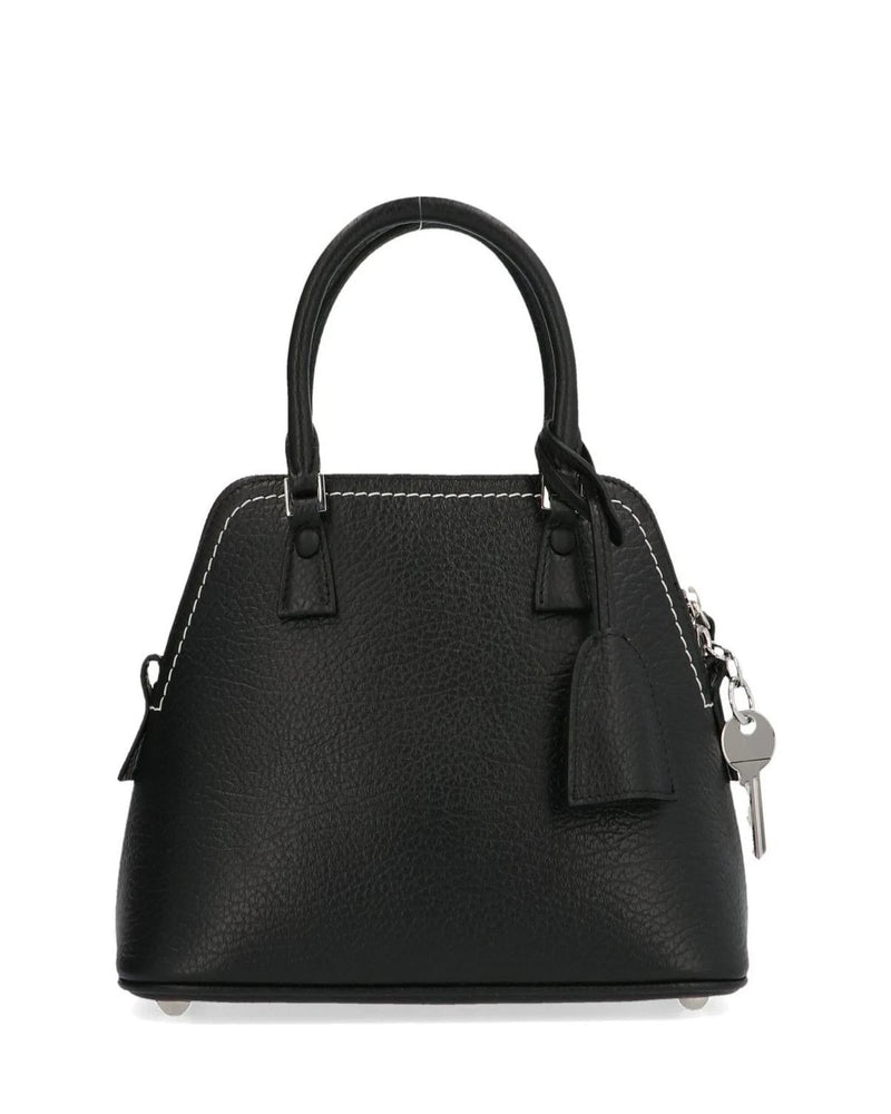 Maison Margiela Satchel Bag in black, Calfskin Leather — view 4
