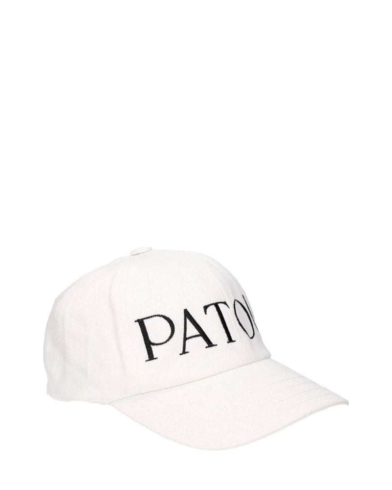 Patou Baseball Cap in white
