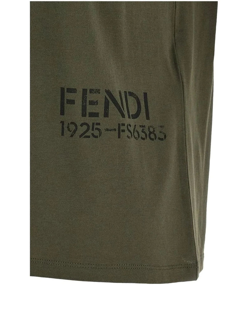 Fendi T-Shirt in green, Cotton — view 4