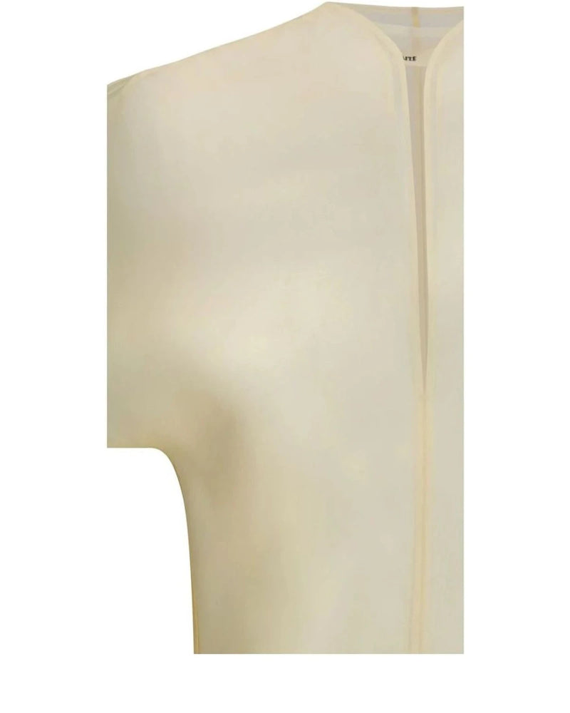 Khaite Blouse in beige, Silk — view 3