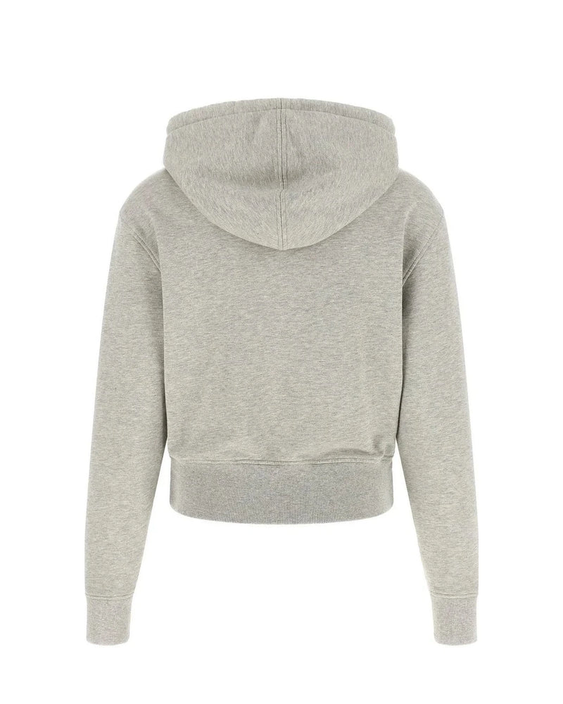 Ami Paris Hoodie in gray, Cotton — view 2