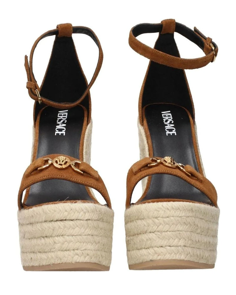 Versace Wedges in brown — view 3