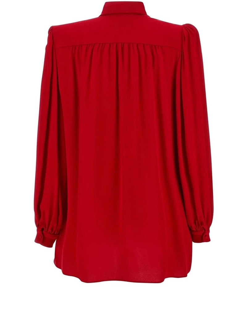 Valentino Garavani Blouse in red, Silk — view 2