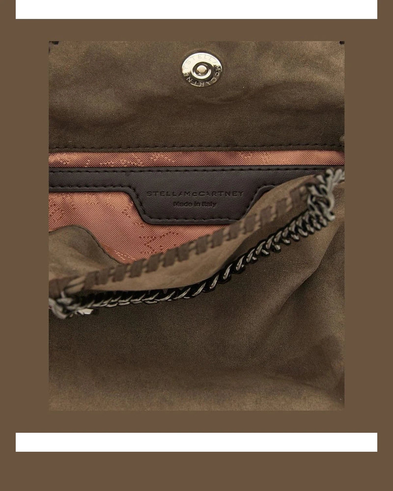 Stella McCartney Shoulder Bag in brown, Polyamide — view 4