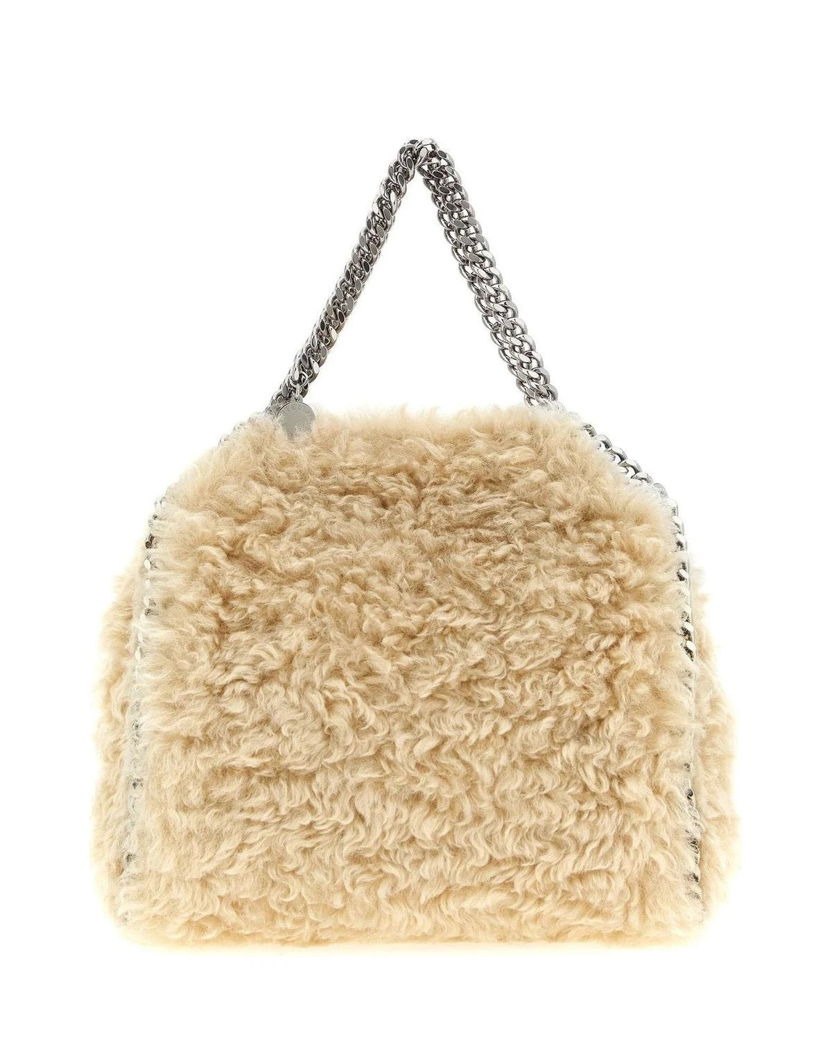 Stella McCartney Satchel Bag in beige, Polyester