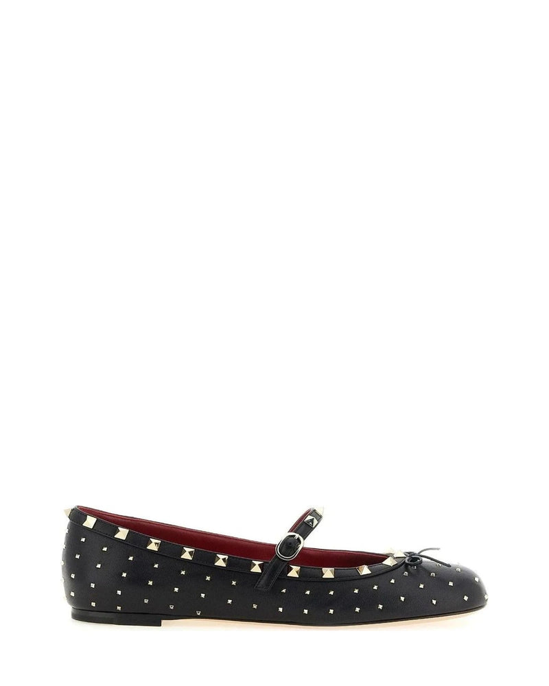 Valentino Garavani Ballet Flats in black, Lamb Leather