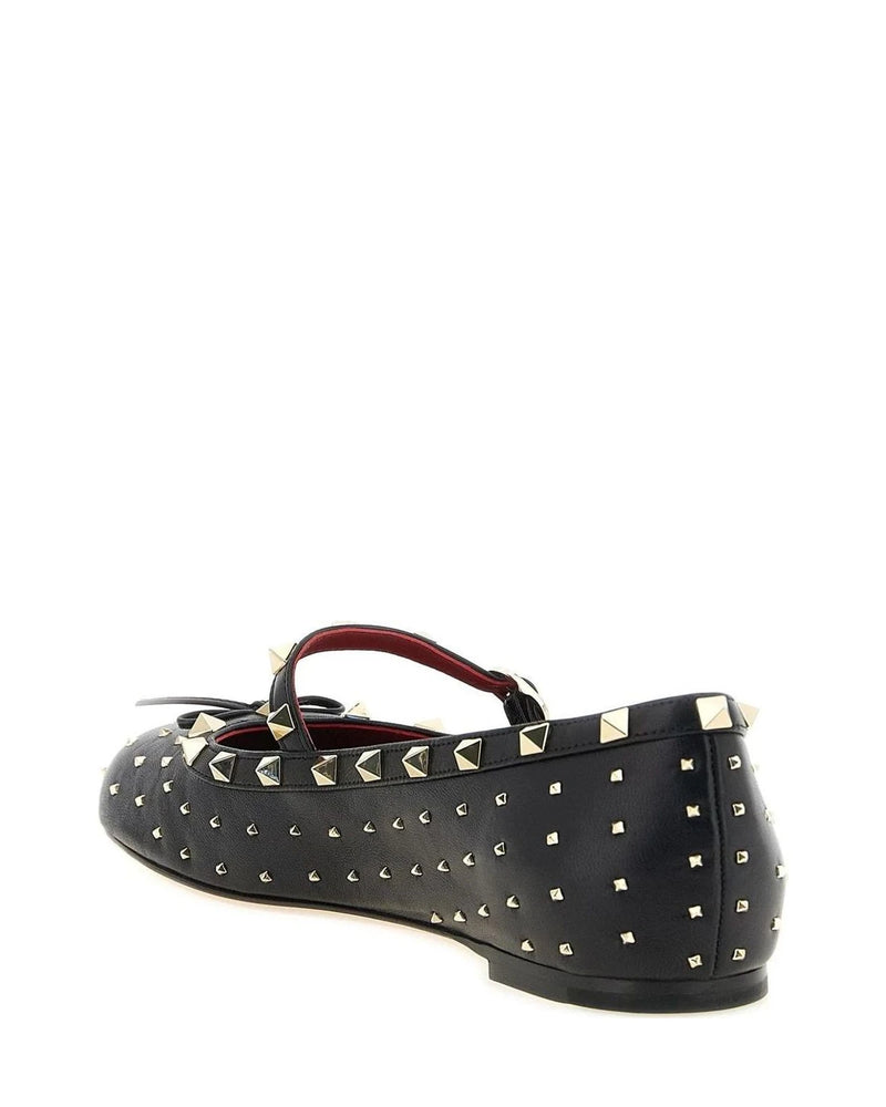 Valentino Garavani Ballet Flats in black, Lamb Leather — view 3