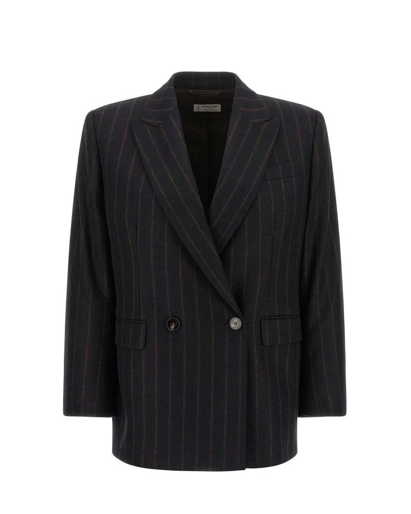 Alberto Biani Blazer in navy, Wool