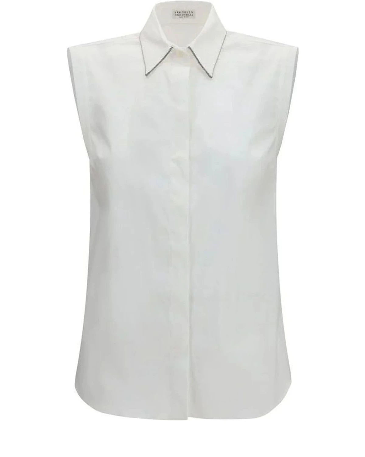 Brunello Cucinelli White Blouse