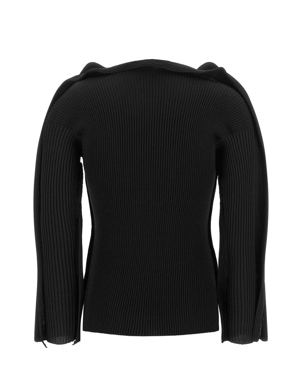 Issey Miyake Cardigan in black, Polyester — view 2