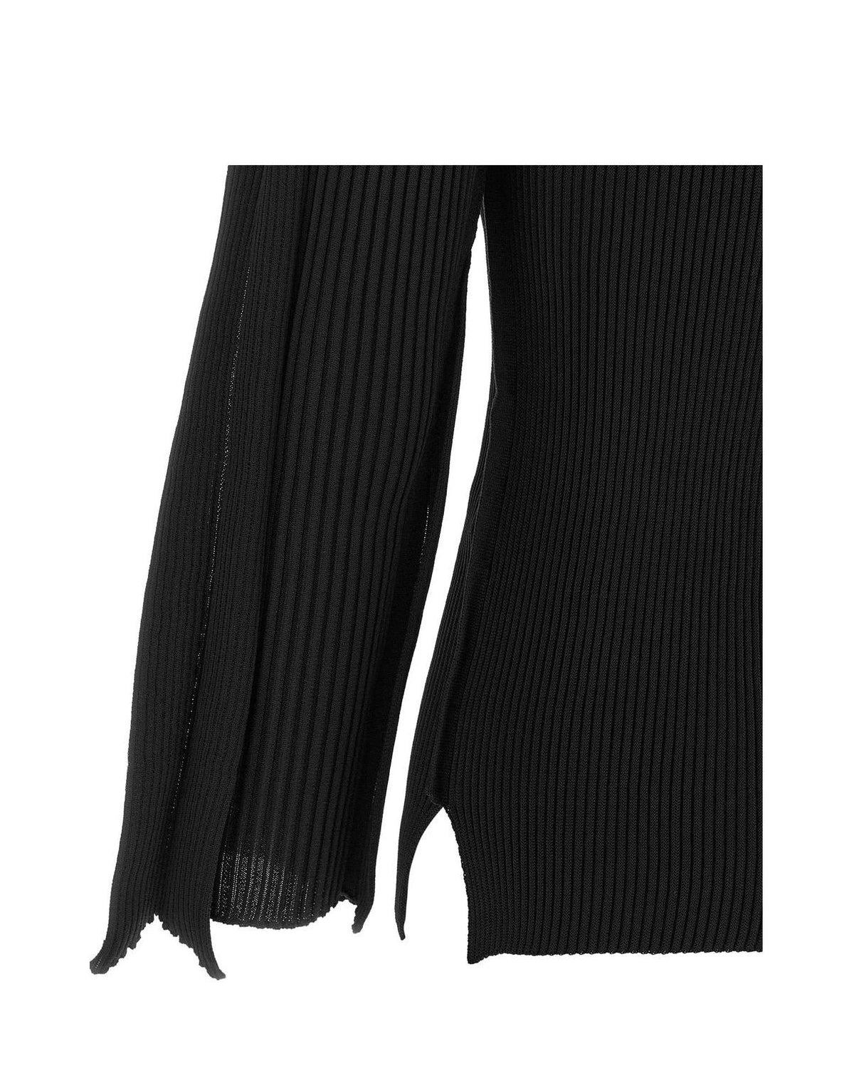 Issey Miyake Cardigan in black, Polyester — view 4
