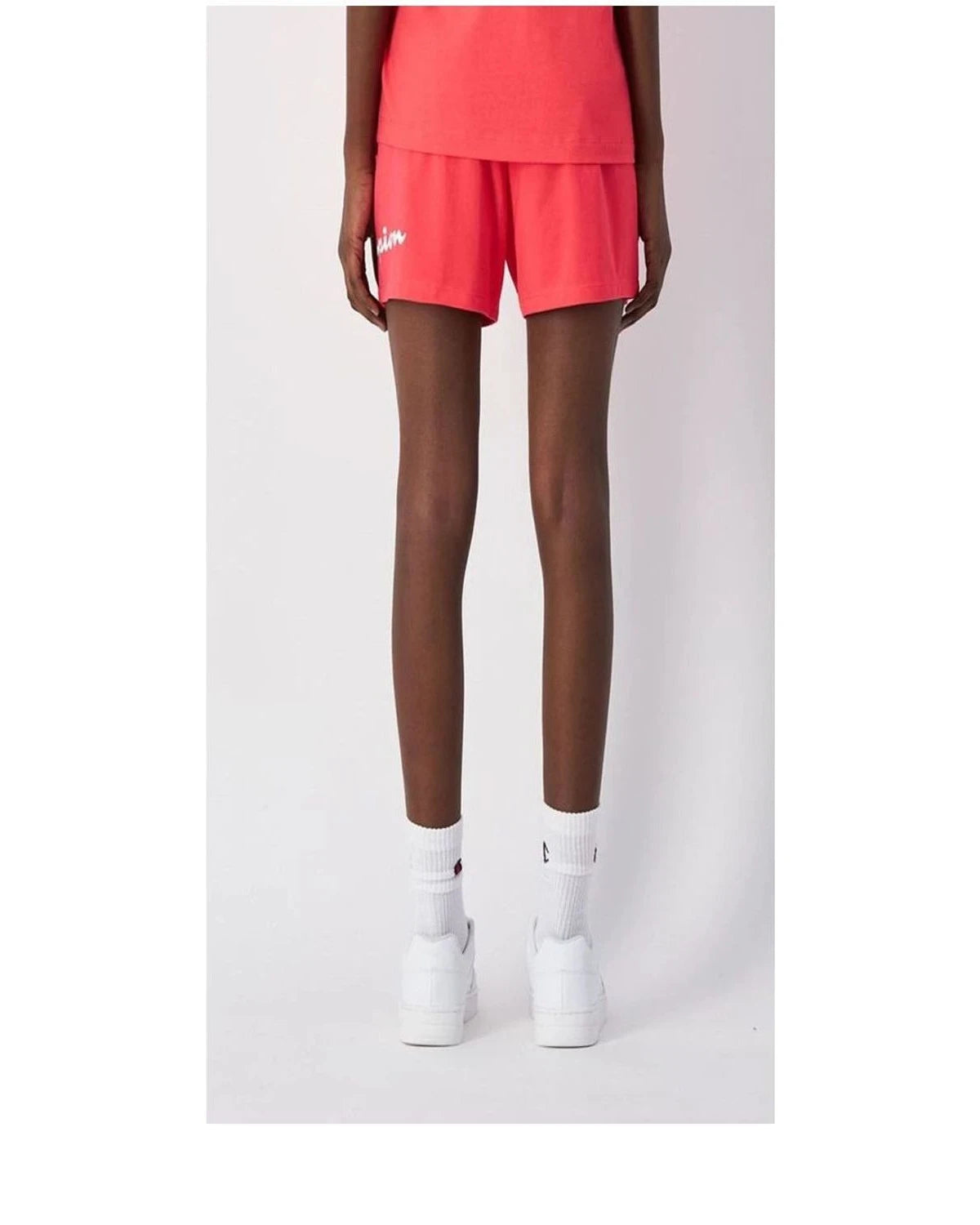 Champion Short in pink, Cotton — view 2