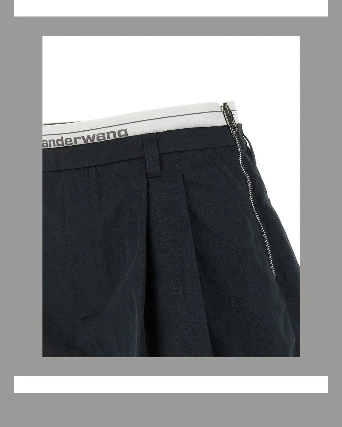 Alexander Wang Bermuda in black, Cotton — view 3