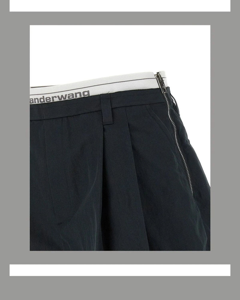 Alexander Wang Bermuda in black, Cotton — view 3