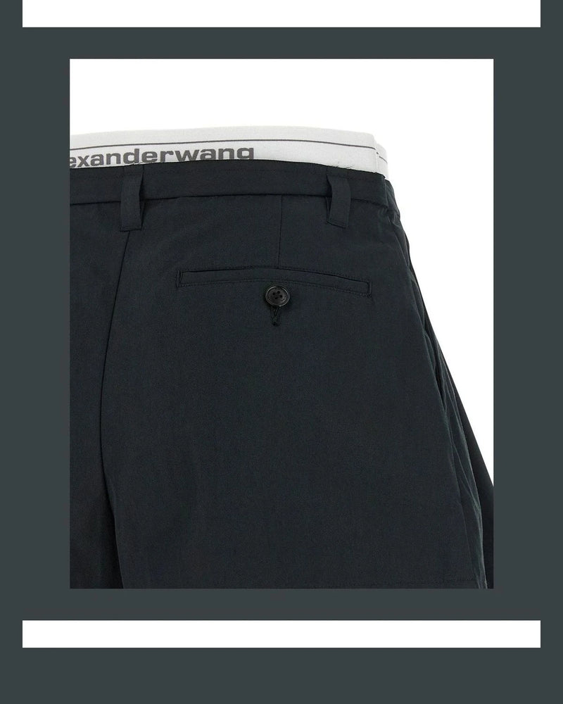 Alexander Wang Bermuda in black, Cotton — view 4