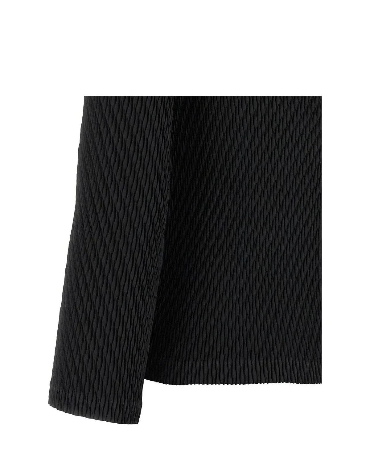 Issey Miyake Cardigan in black, Polyester — view 4